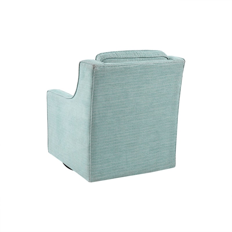 Madison Park Harris Upholstered Swivel Armchair