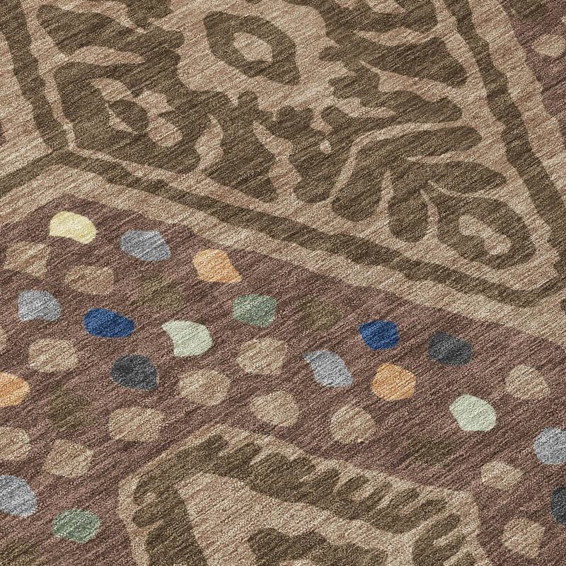 Machine Washable Indoor/ Outdoor Global Nipsey Chantille Rug