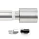 preview thumbnail 7 of 14, Deconovo 1 Inch Adjustable Curtain Rods for Window Steel Tube 1PC-30 to 48 - Silver