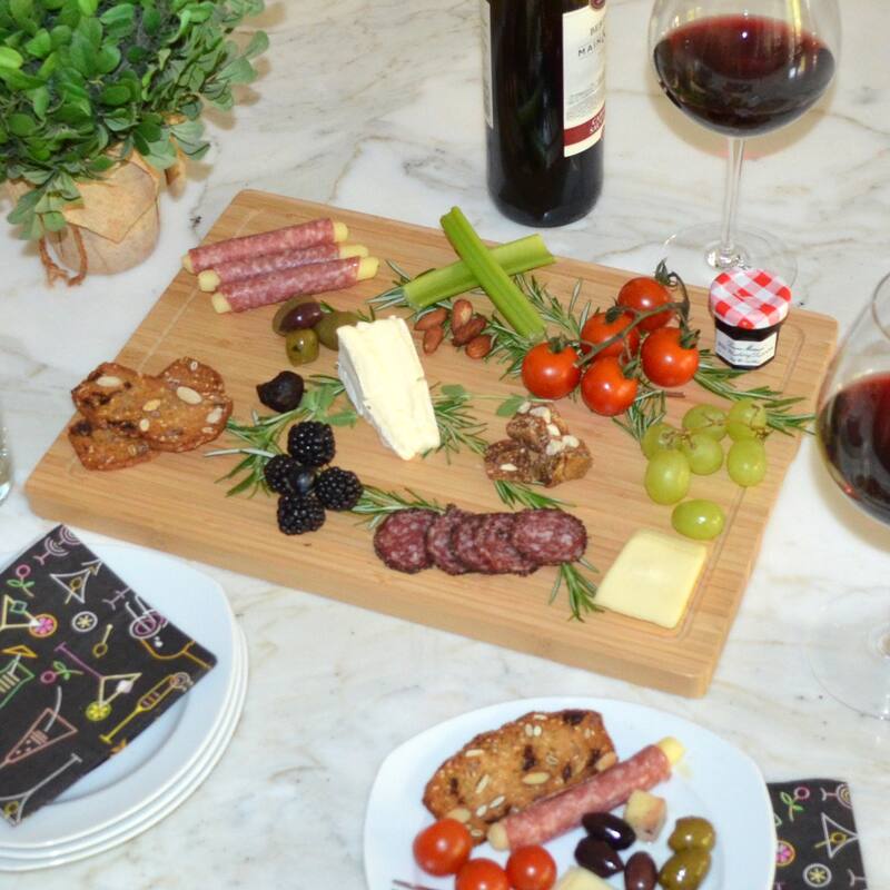 Picnic at Ascot - Bamboo Cutting, Charcuterie Board