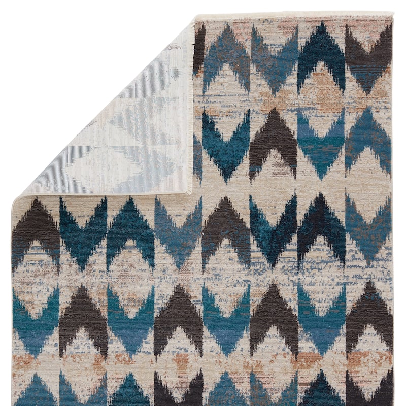 Nikki Chu Zevi Chevron Area Rug