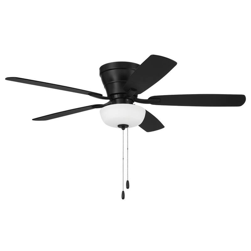 Wheeler 52 2-Light Bowl - Flat Black