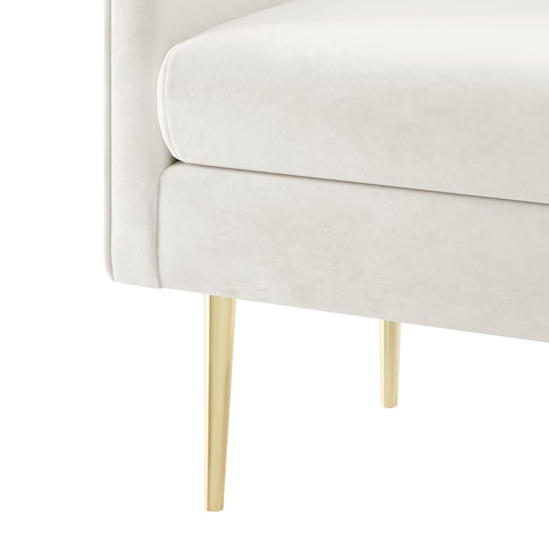 NPD Furniture Marsha Velvet Bench