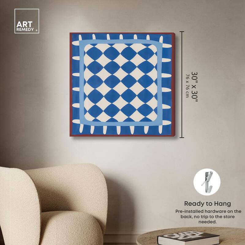 Framed in Color Canvas by Art Remedy, Gallery Wrapped