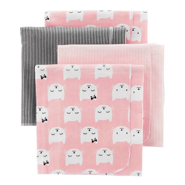 Carter's babysoft top swaddle blankets