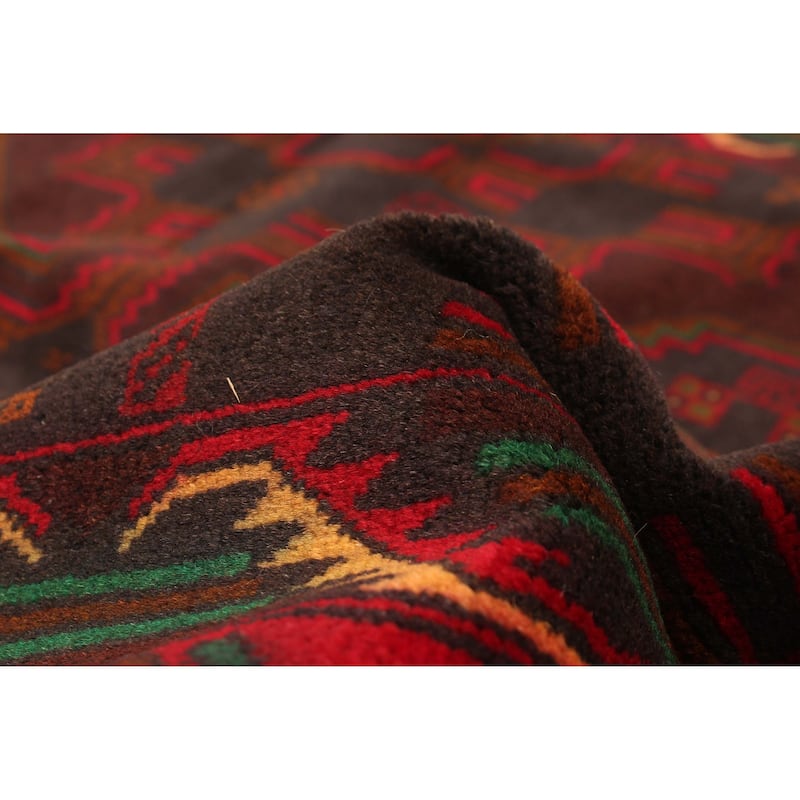 ECARPETGALLERY Hand-knotted Teimani Charcoal Wool Rug - 3'8 x 6'7