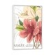 preview thumbnail 2 of 7, iCanvas "Azalee Jardin I" by Wild Apple Portfolio Framed Canvas Print White - 26x18