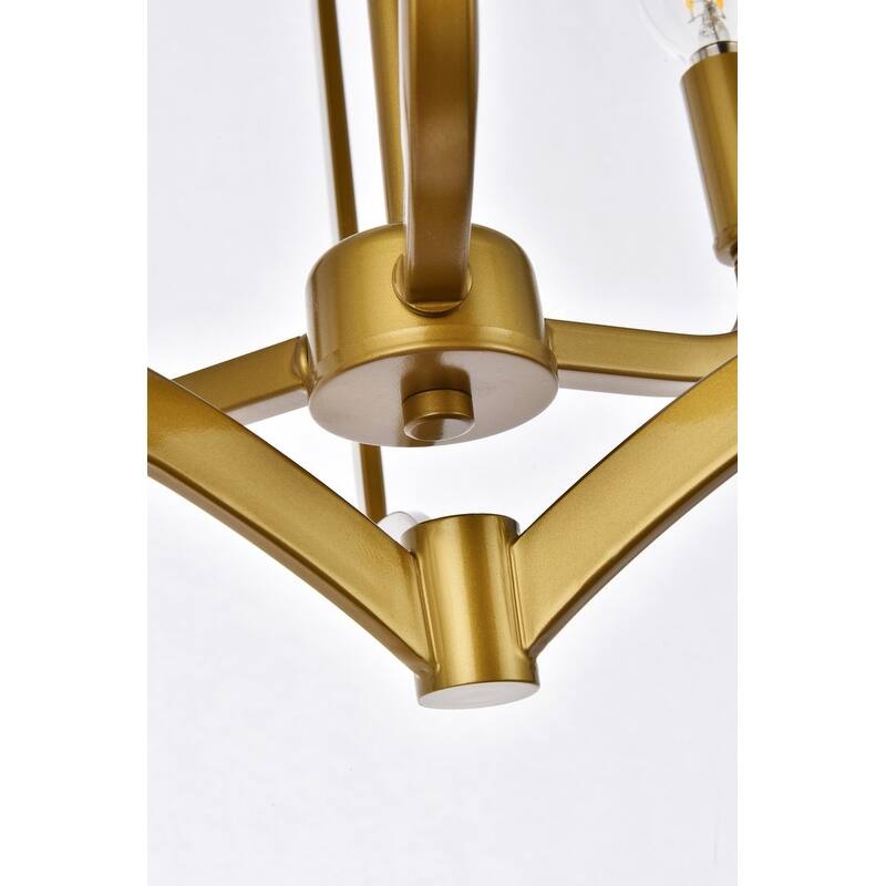 Kara 3 Light Flush Mount - 12 Inch