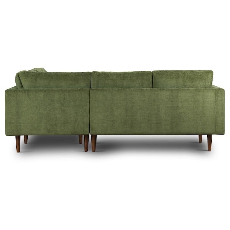 Poly & Bark Napa Fabric 98" Corner Sectional Sofa