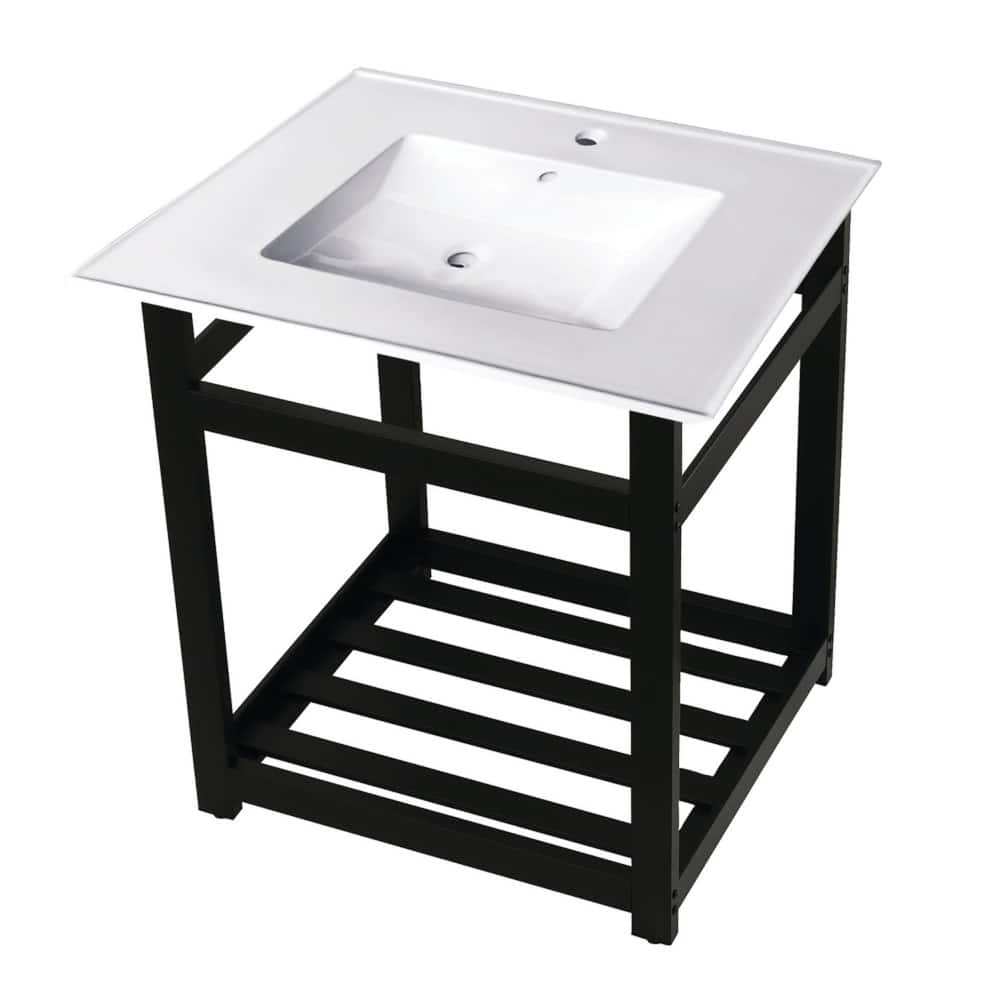 Kingston Brass 25" Wide Ceramic Console Sink