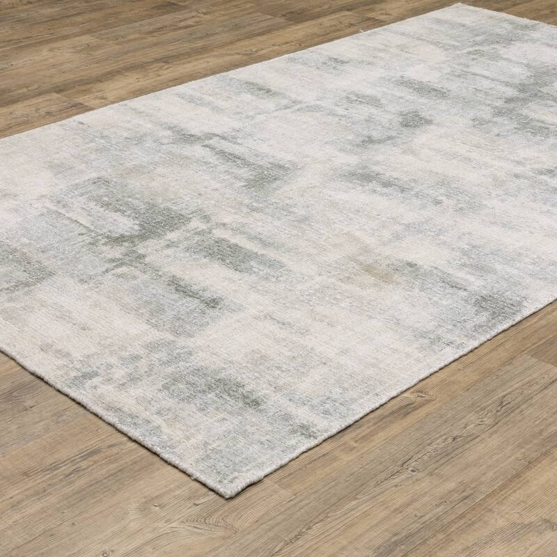 Cameryn Textural Distressed Abstract Area Rug