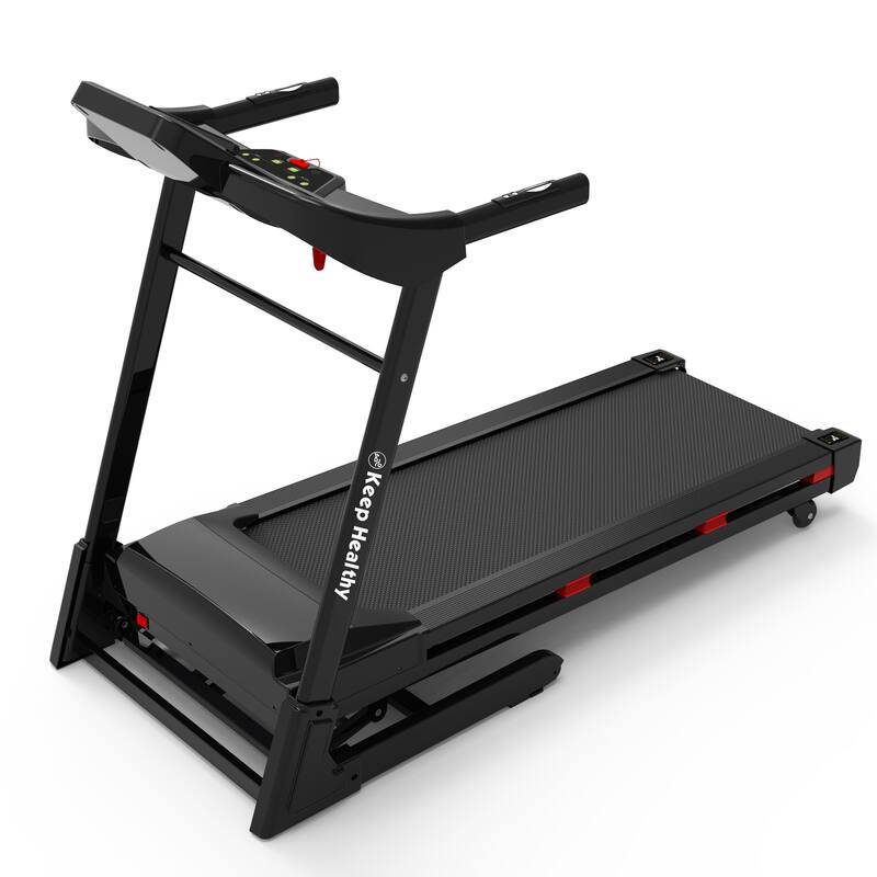 Treadmills for Home, Electric Treadmill with Automatic Incline, Foldable 3.5HP Workout Running Machine Walking