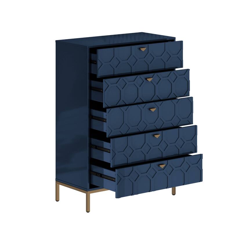 5 drawers cabinet