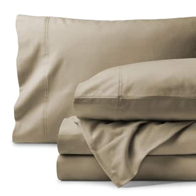 Bare Home Organic Cotton Flannel Sheet Set