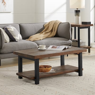 Carbon Loft Lawrence Reclaimed Solid Wood 42-inch Coffee Table