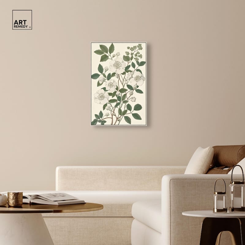 White Cherokee III Canvas by Art Remedy
