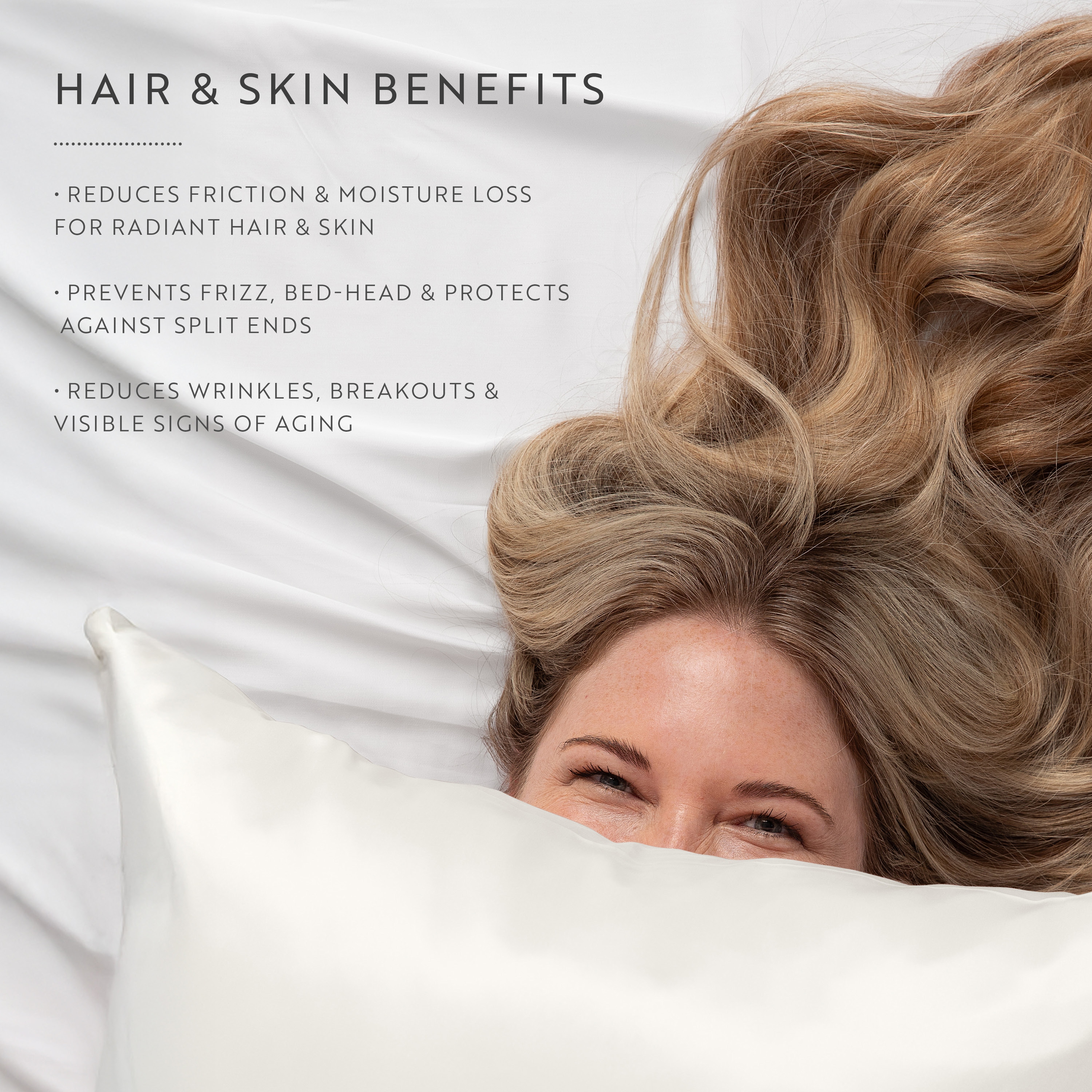 Becky Cameron 100% Mulberry Silk Zippered Pillowcase