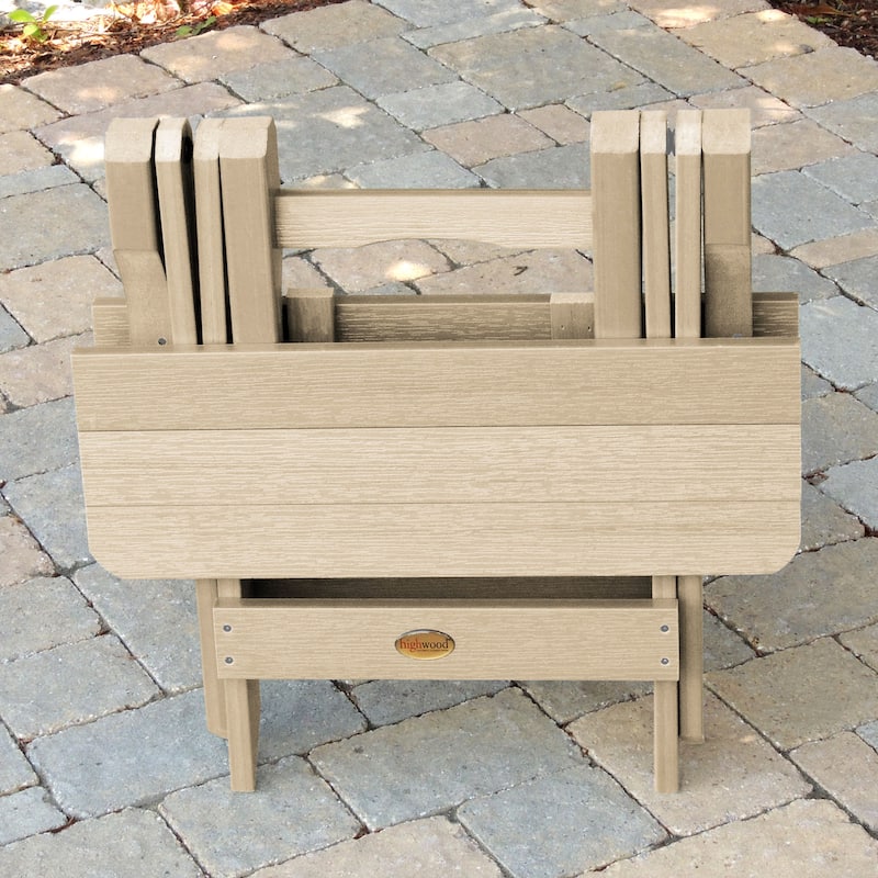 HIGHWOOD Outdoor Folding Adirondack Table
