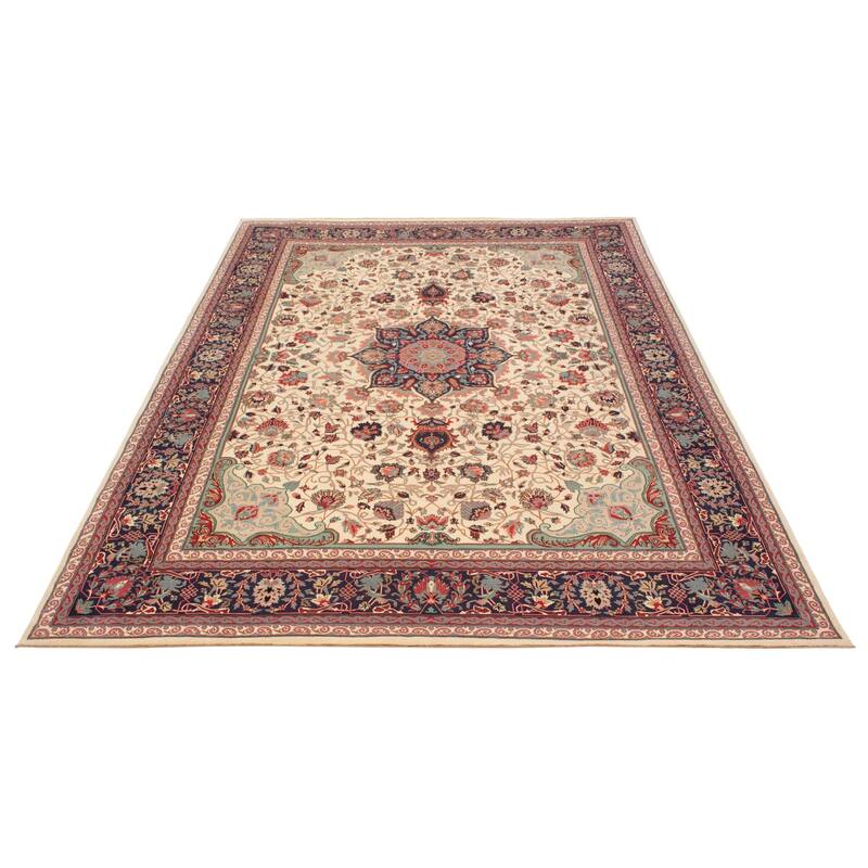 ECARPETGALLERY Hand-knotted Pako Persian 18 Of 20 Cream Wool Rug - 9'1 x 11'11