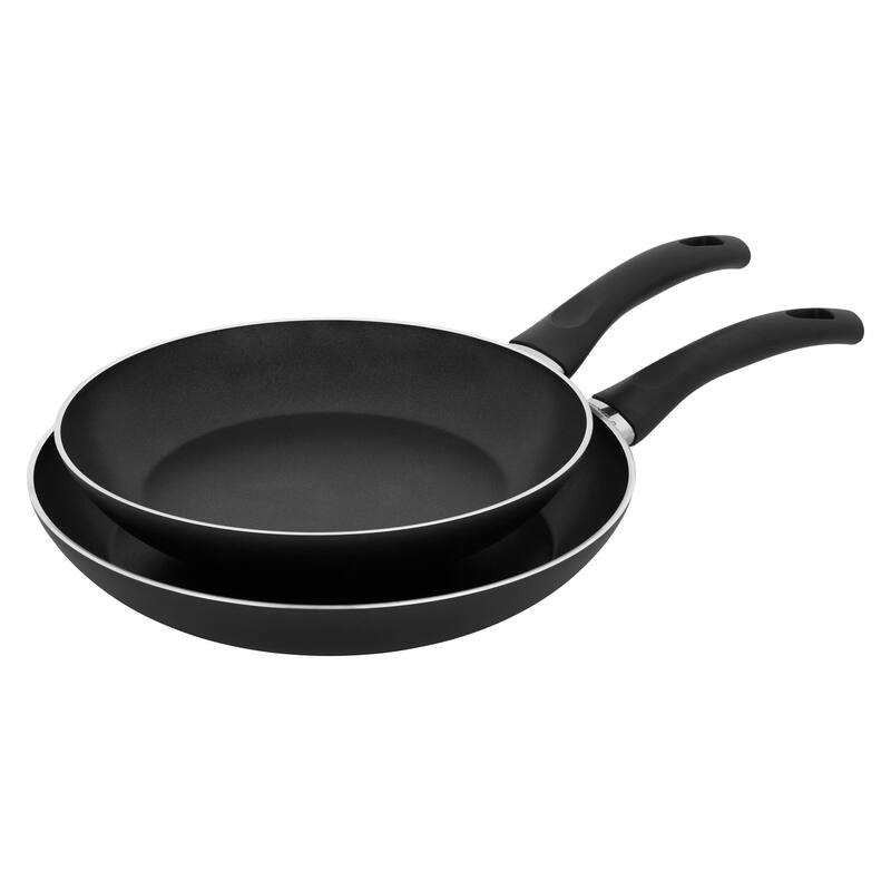 Henckels Everlift 2-pc Traditional Nonstick Fry Pan Set - 10-in & 12-in - Black - Black - 2 Piece - 2-pc