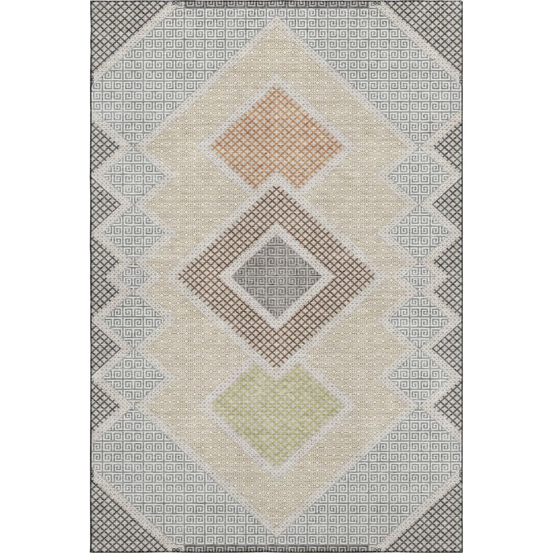 Premium Washable Super Soft Modern Global Mayfield Rug