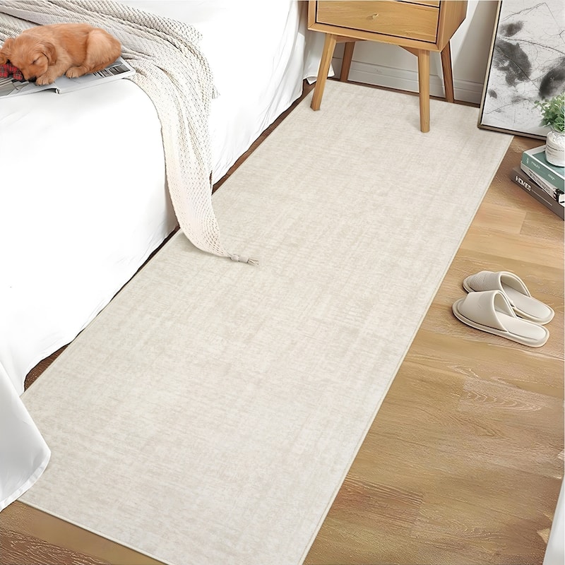 Garvee Modern Timeless Solid Area Rug