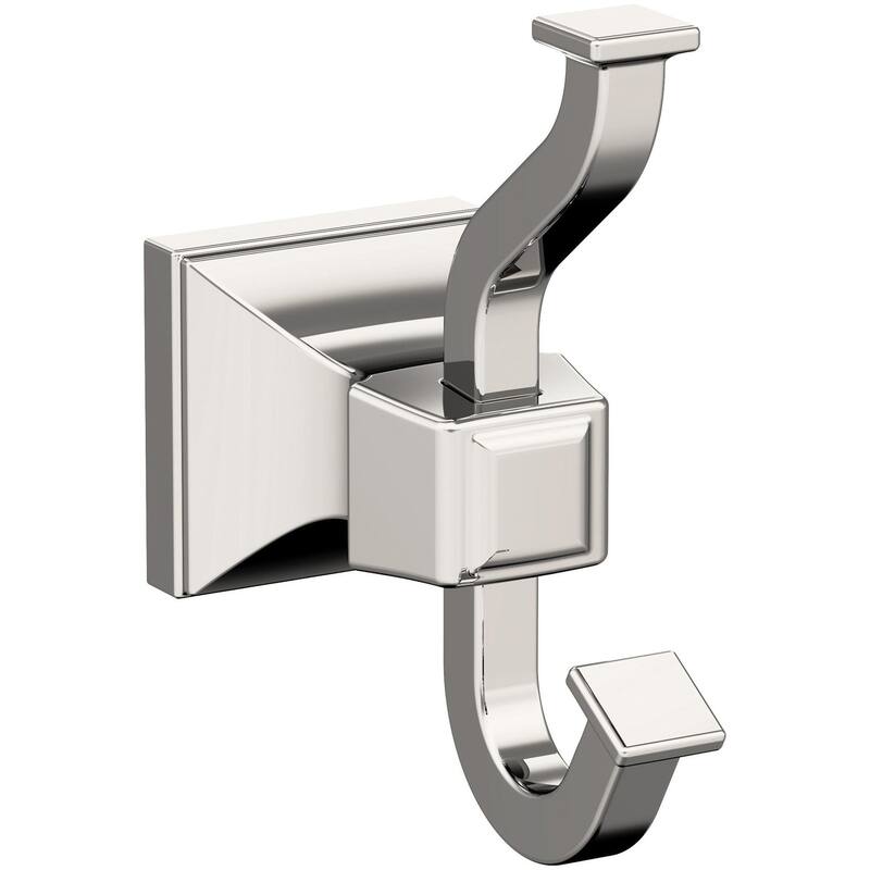 Amerock Mulholland Single Robe Hook - Polished Nickel