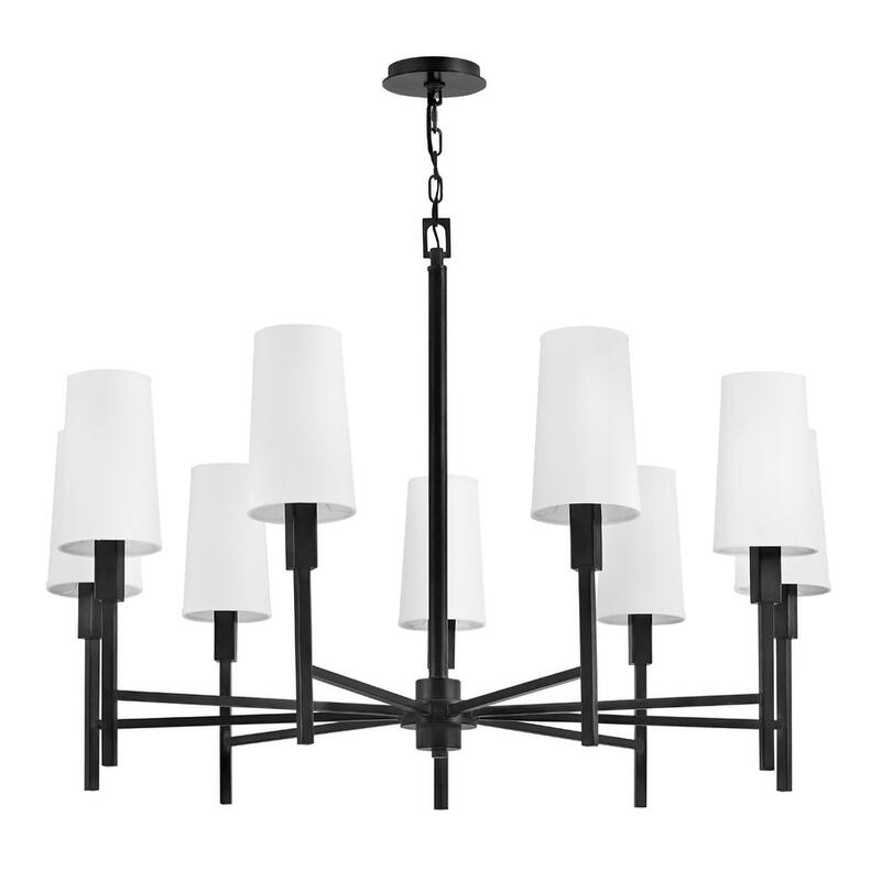 Hinkley Lighting 46456 Fenwick 9 Light 42" Wide Chandelier