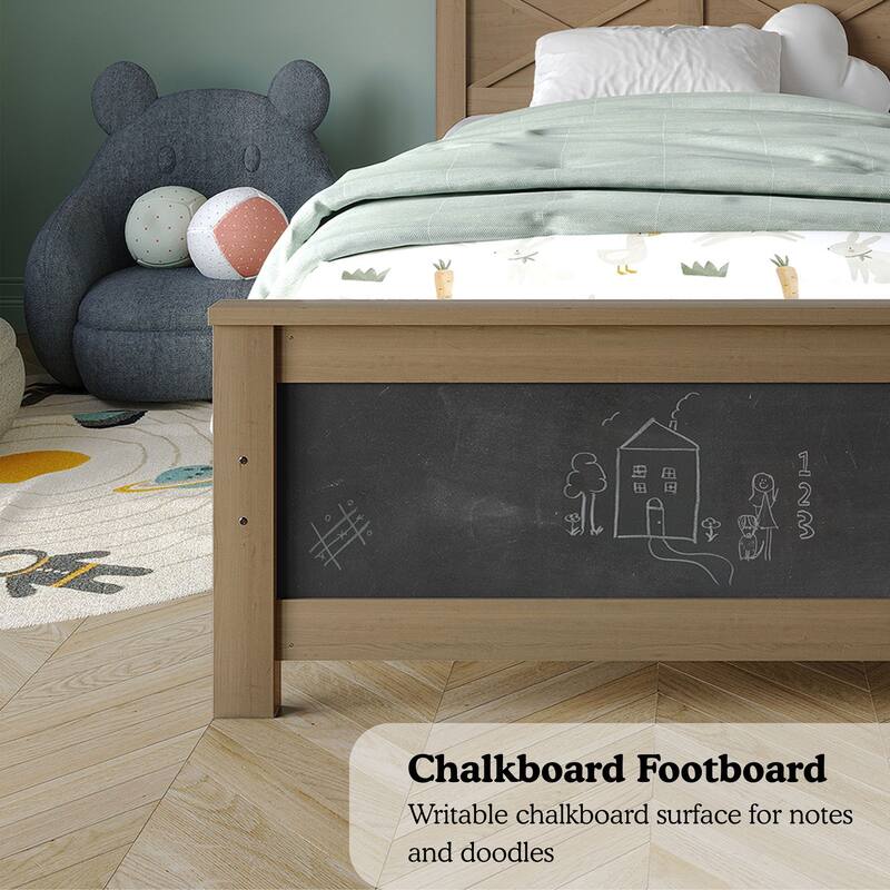 CraftPorch Elegance Twin Platform Bed