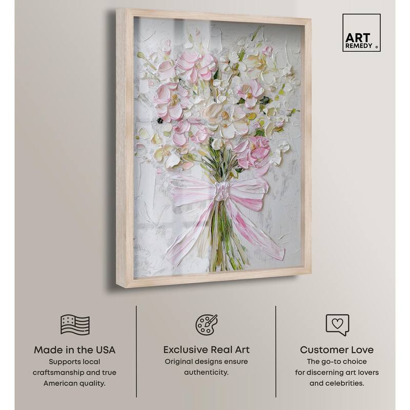 Layered Lily Shadowbox by Art Remedy