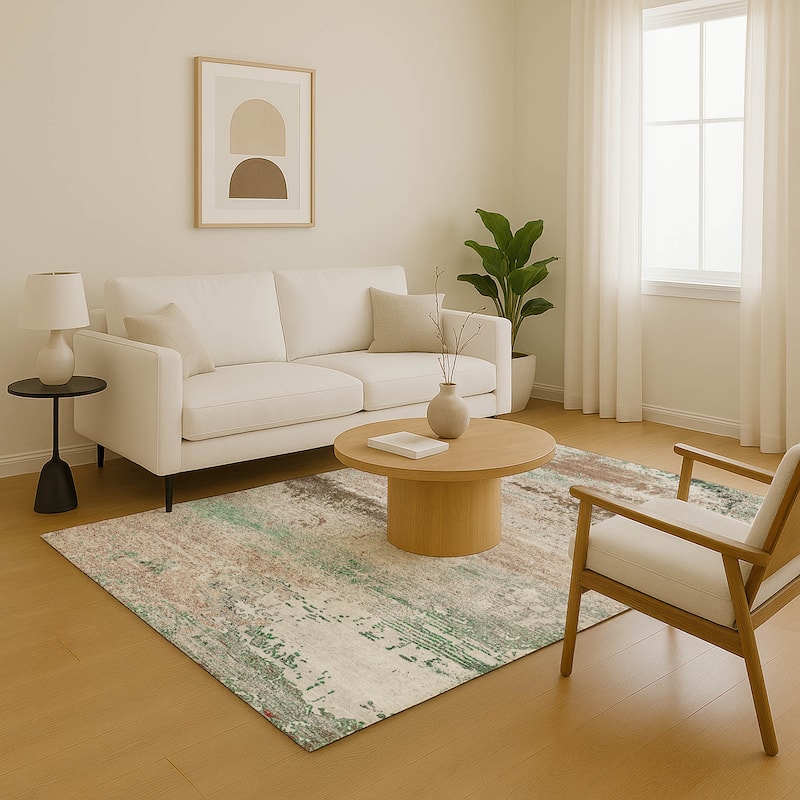 Premium Washable Super Soft Abstract Modern Mayfield Rug
