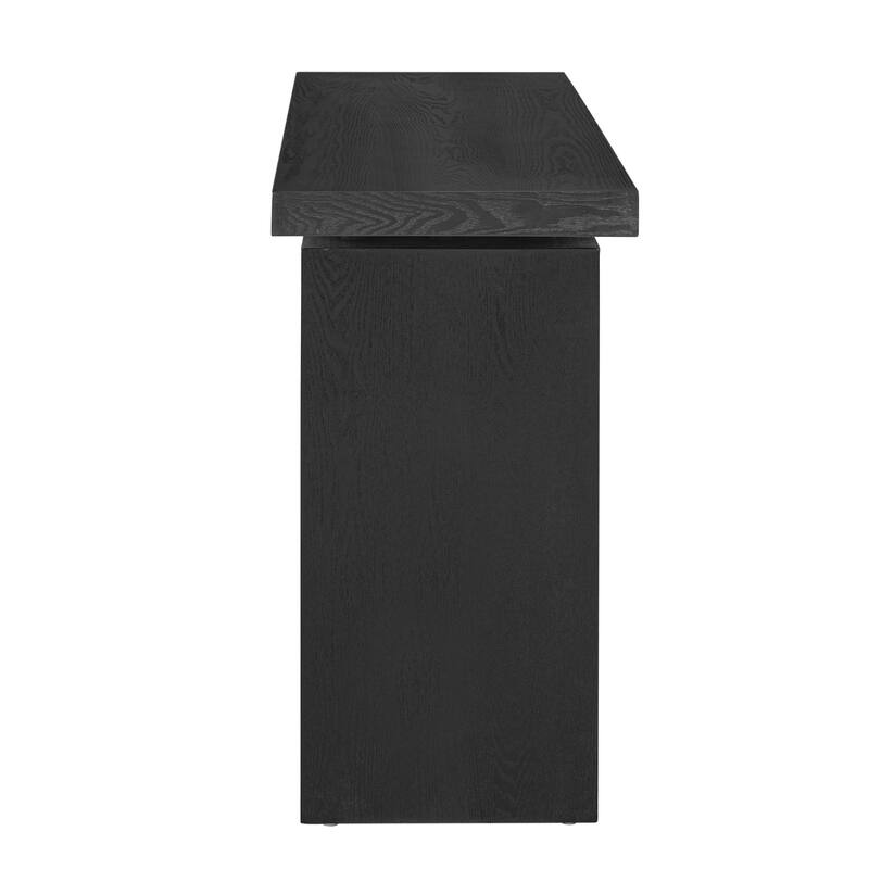 Modern Simple Style Console Table with Floating Desktop Effect, for Entryways, Hallways, Living Rooms and Sofas