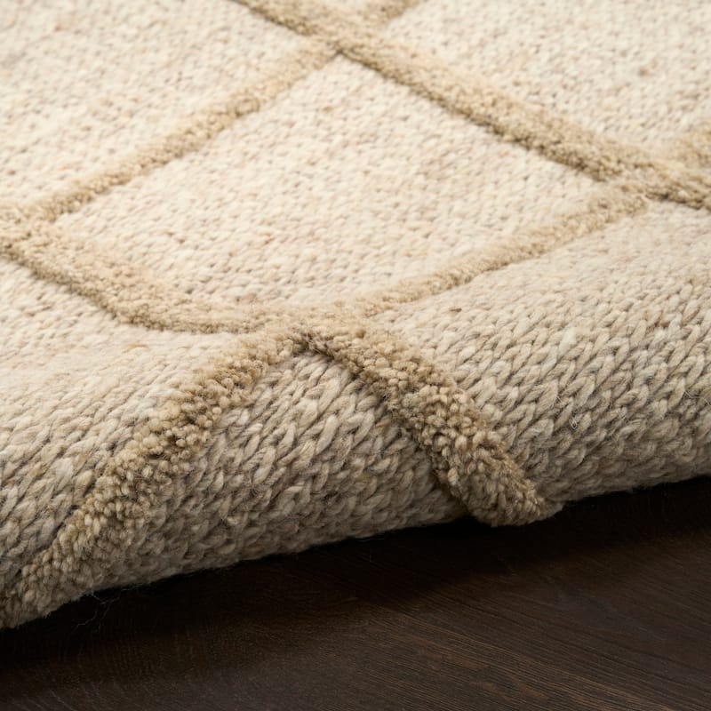 DKNY Pure Framework Indoor only Geometric Area Rug