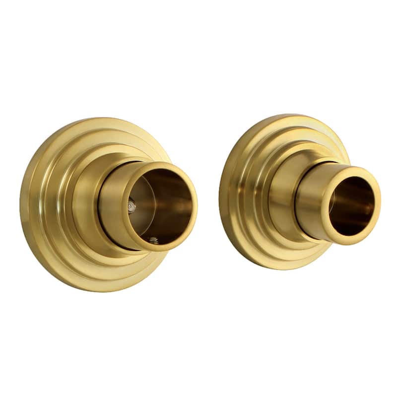 Edenscape Brass Shower Rod Base