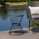 preview thumbnail 14 of 19, Lassen Hand-crafted Iron Side Table by Christopher Knight Home