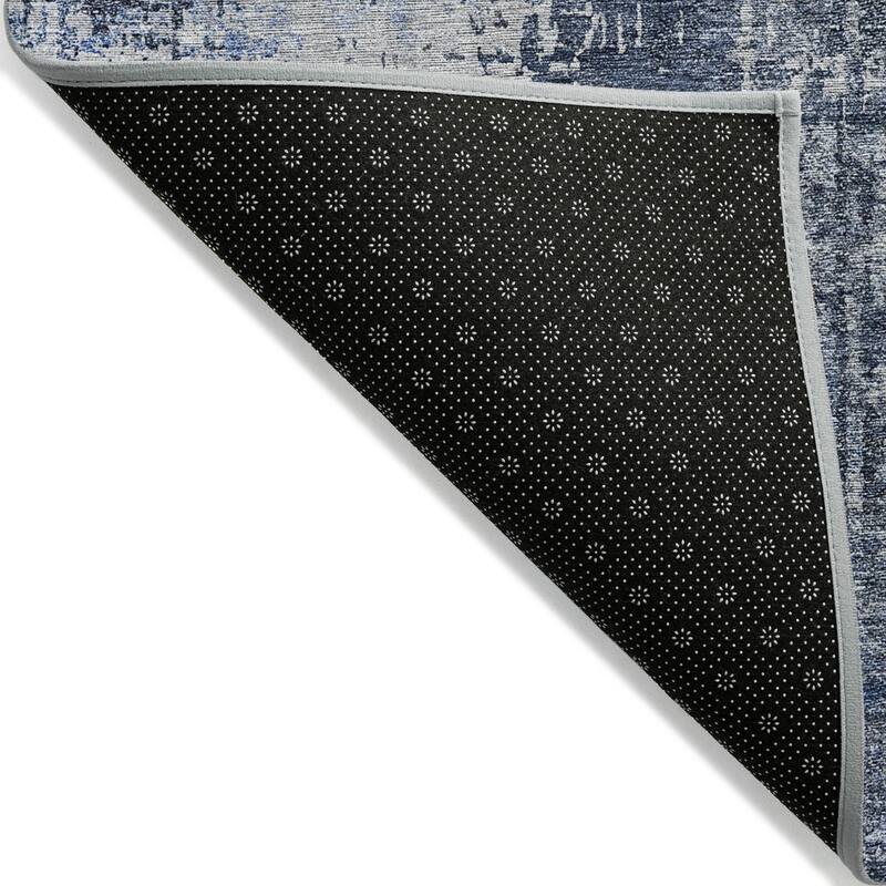 Machine Washable Indoor/ Outdoor Chantille Abstract Ombre Rug