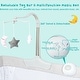 preview thumbnail 9 of 8, Gymax Portable Baby Bed Side Crib Height Adjustable W/ Music Box & - See Details