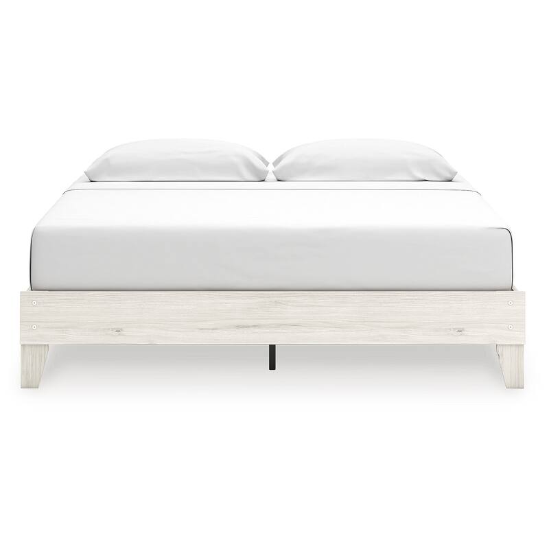 Signature Design by Ashley Socalle White King Platform Bed