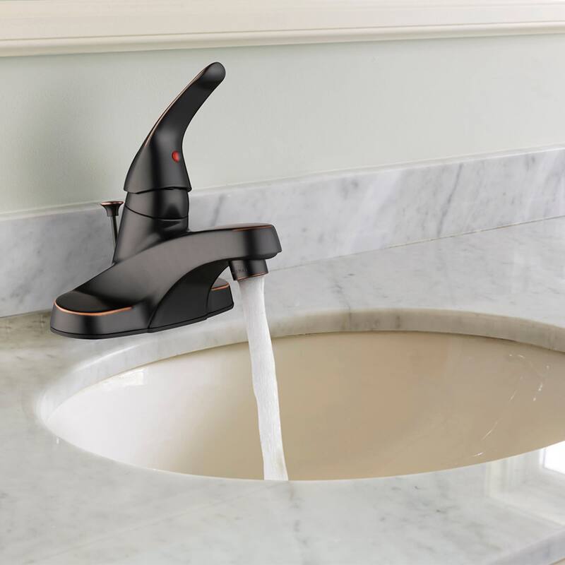 Design House Middleton Single Handle Centerset Bathroom Faucet with