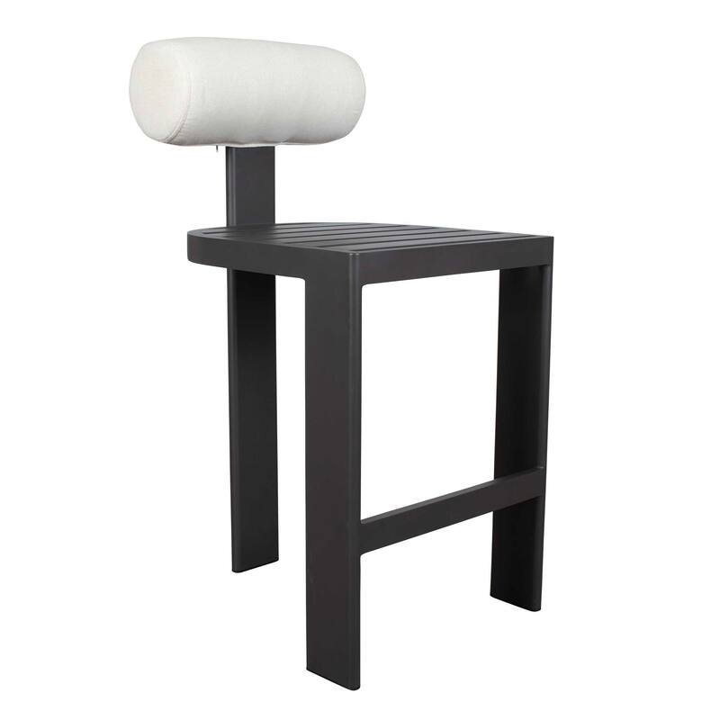 Uttermost Bolster Back Outdoor Stool