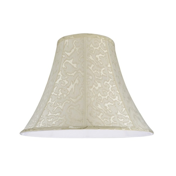 Shade in Light Grey Aspen Creative 75009 One Pendant with Bell Shaped Spider 5 x 15 x 10 Shade in Light Grey Aspen Creative 75009 One Pendant with Bell Shaped Spider 5 x 15 x 10