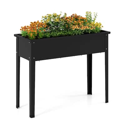 Costway Raised Garden Bed Elevated Metal Planter Box with Legs - See Details