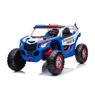 24V Freddo Toys Police UTV 2 Seater Ride on