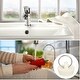 preview thumbnail 5 of 8, Rubber Tub Stopper, Bath Tub Drain Stoppers Sink Stopper Drain Plug with Hanging Ring for Bathtub Kitchen Bathroom - White
