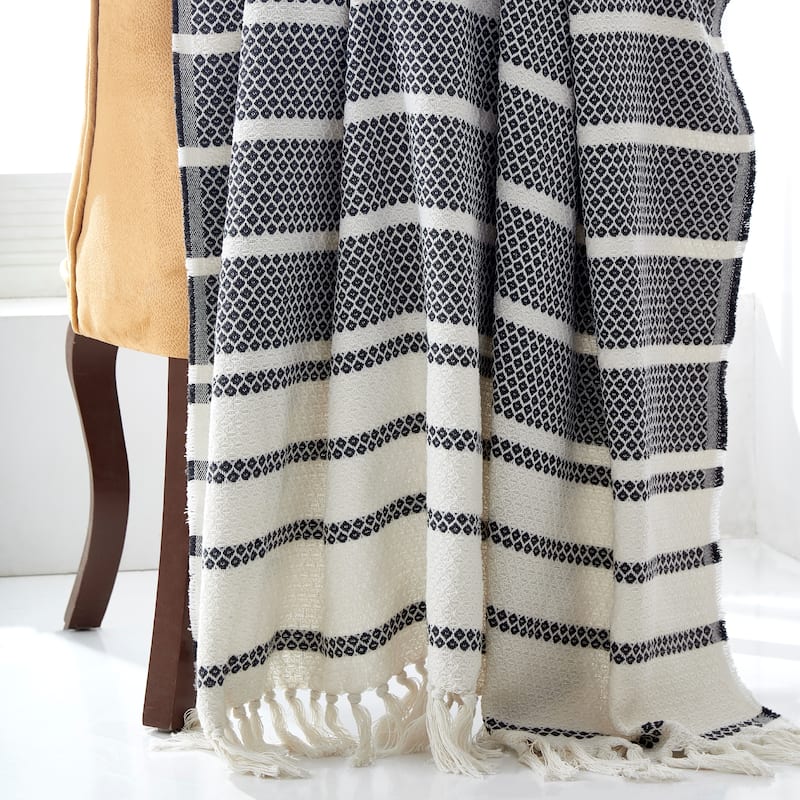 Modern Threads Recycled Cotton Hilo Throw