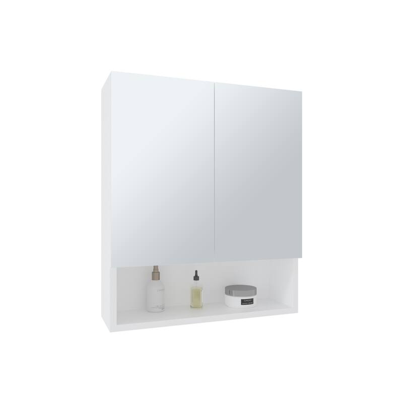 Medicine Cabinet, 2 Doors, 3 Shelves, 1 Mirror