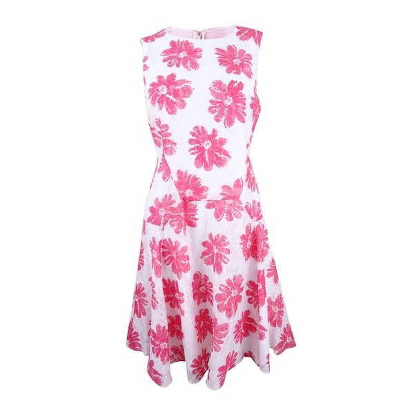 Tommy Hilfiger Women's Floral-Print A-Line Dress - Overstock - 21672393