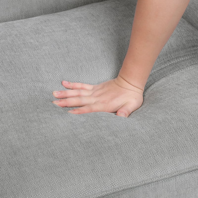 Fremont & Park Ezra 82" Chenille Living Room Loveseat with 7 Decor Pillows