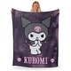 preview thumbnail 14 of 16, Sanrio My Melody and Kuromi Silk Touch Throw Blanket