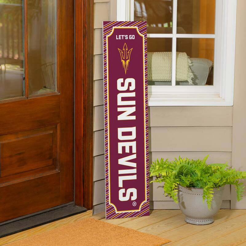 47" Double Sided Seasonal Porch Leaner, Arizona State University - 47" x 11.25"
